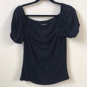 Reformation Black Shirt size Large